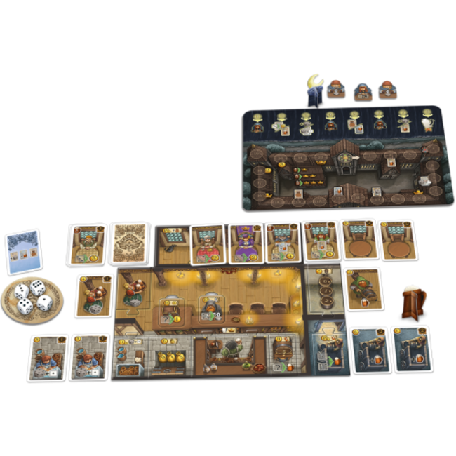 999 Games De Taveernen van de Oude Stad - Bordspel