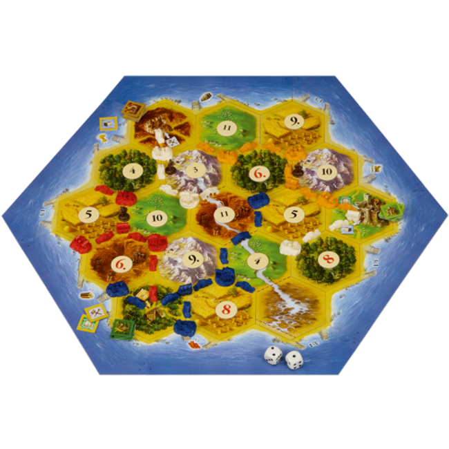 999 Games Spellen, Bordspellen - Catan uitbreiding: Kooplieden & Barbaren