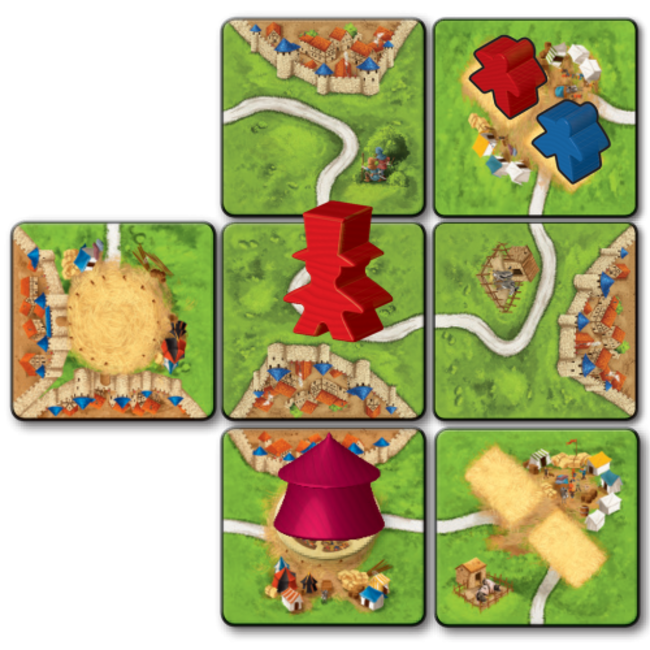 999 Games Spellen, Bordspellen - Carcassonne Uitbreiding: Het Circus
