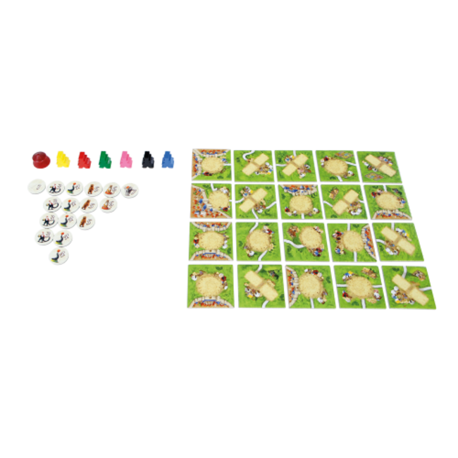 999 Games Spellen, Bordspellen - Carcassonne Uitbreiding: Het Circus