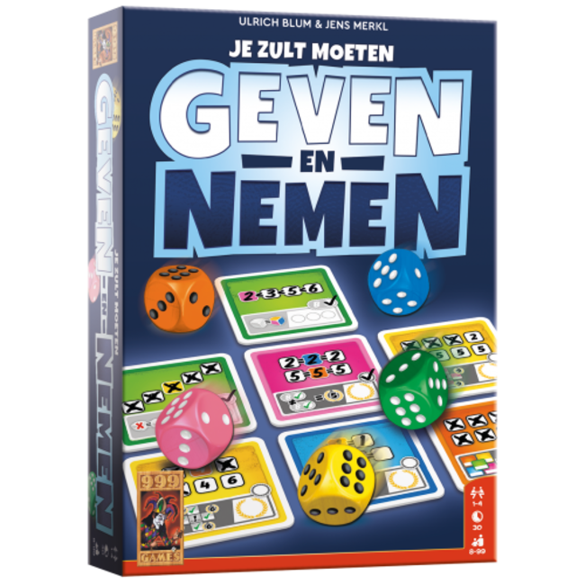 999 Games Geven en Nemen - Dobbelspel
