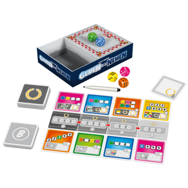 999 Games Geven en Nemen - Dobbelspel