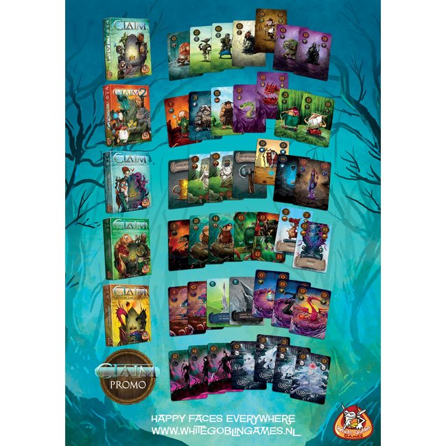 White Goblin Games Spellen, Kaartspellen - Claim Reinforcements: Magic