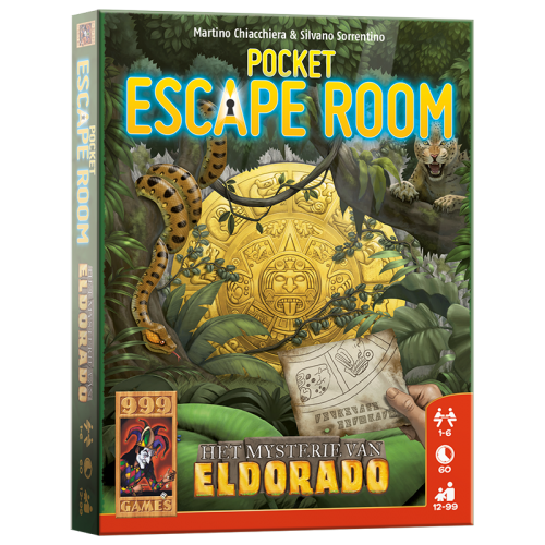 louter vriendelijk Plakken Pocket Escape Room: Het Mysterie van Eldorado - Blik op Hout