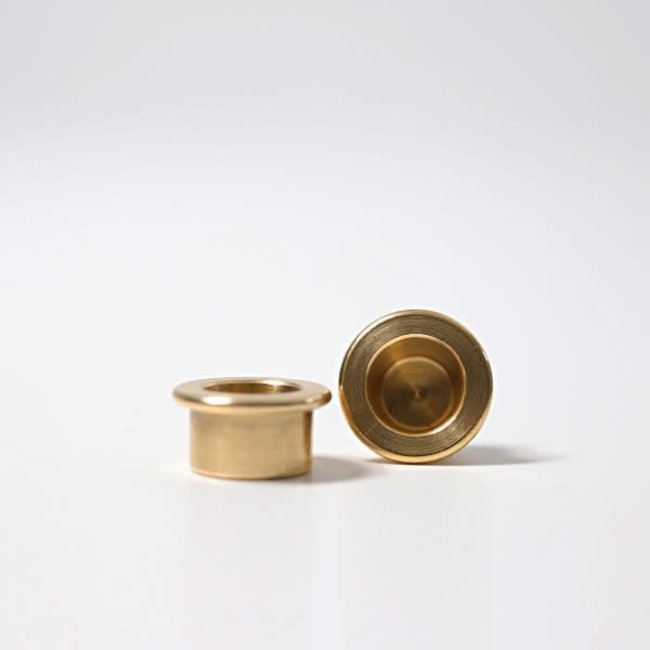 Grimms Brons kaarshouder, per stuk (Brass candle holder)