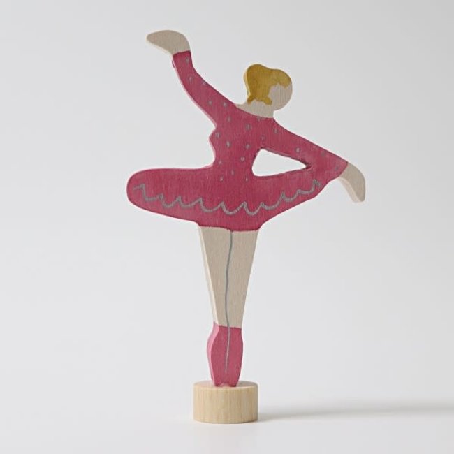 Grimms Decoratiefiguur - insteker ballerina (decorative figure ballerina ruby red)