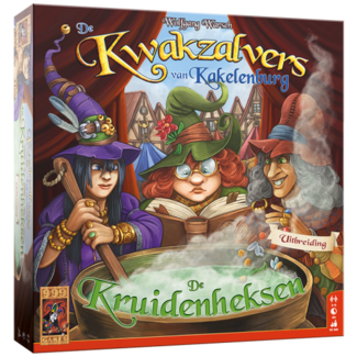 999 Games De Kwakzalvers van Kakelenburg: De Kruidenheksen - Bordspel