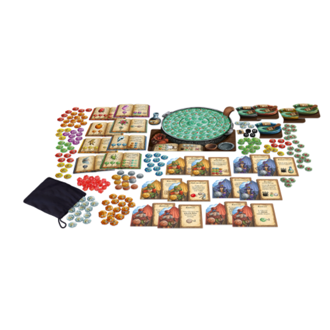 999 Games De Kwakzalvers van Kakelenburg: De Kruidenheksen - Bordspel