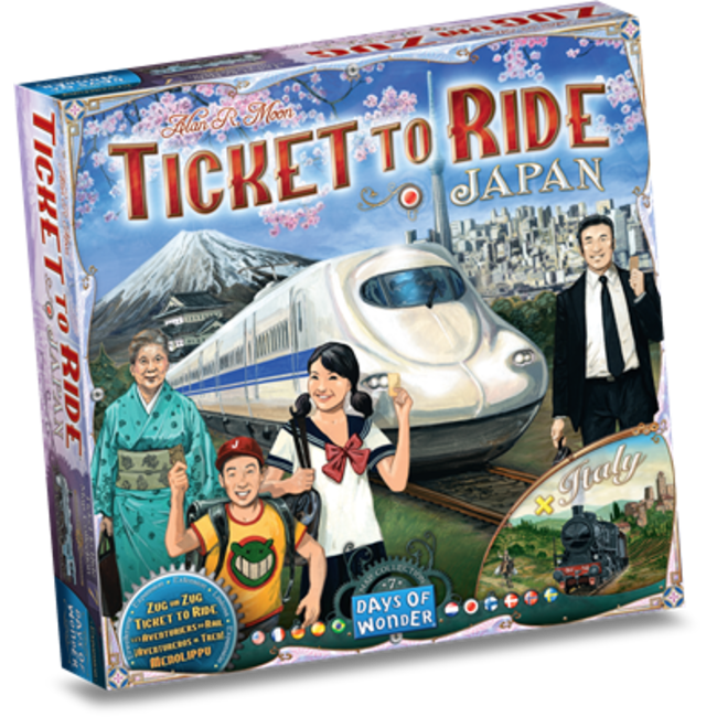Spellen, Bordspellen - Ticket to ride Japan