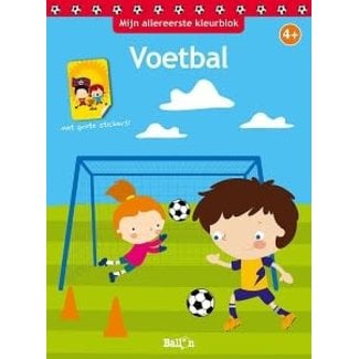 Ballon Boeken, Kleurboeken - Voetbal: Mijn allereerste kleurblok. (2+jr.) Ballon Boeken, Kleurboeken - Voetbal: Mijn allereerste kleurblok. (2+jr.)
