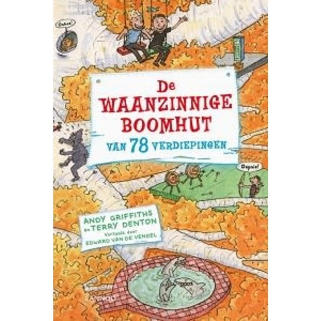 Boeken, Leesboeken - De waanzinnige boomhut 6: 78 verdiepingen, 9+