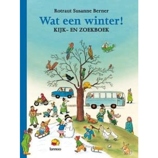 Boeken, Kartonboeken - Kijk- en Zoekboek: Wat een winter, 5+