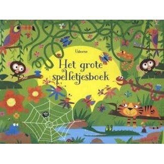 Usborne Usborne Boeken, Doeboeken - Het grote spelletjesboek, 5+