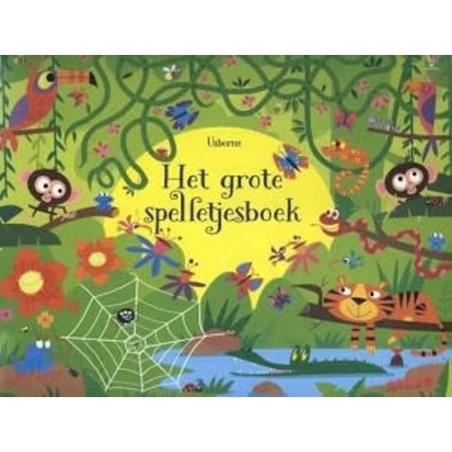 Usborne Boeken, Doeboeken - Het grote spelletjesboek, 5+