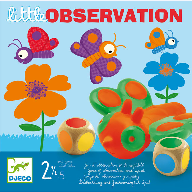 Djeco Spellen, Dobbelspelen - Little observation (2,5 - 5 jr.)