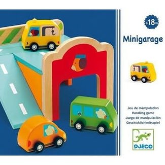 Djeco eerste leeftijd - baby kleuren Minigarage - FSC 100%