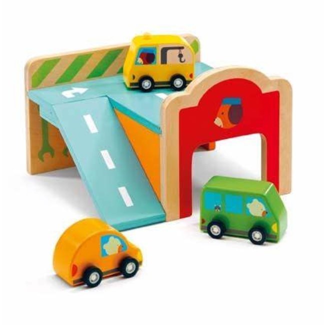 Djeco Baby Kleuren Minigarage