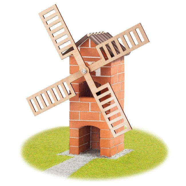 Teifoc Teifoc Bouwset - Windmolen 100-delig, 6+