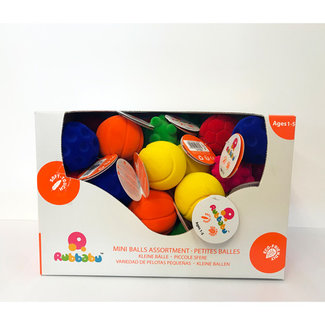 Rubbabu Babyspeelgoed - Rubbabu Kleine ballen, assorti