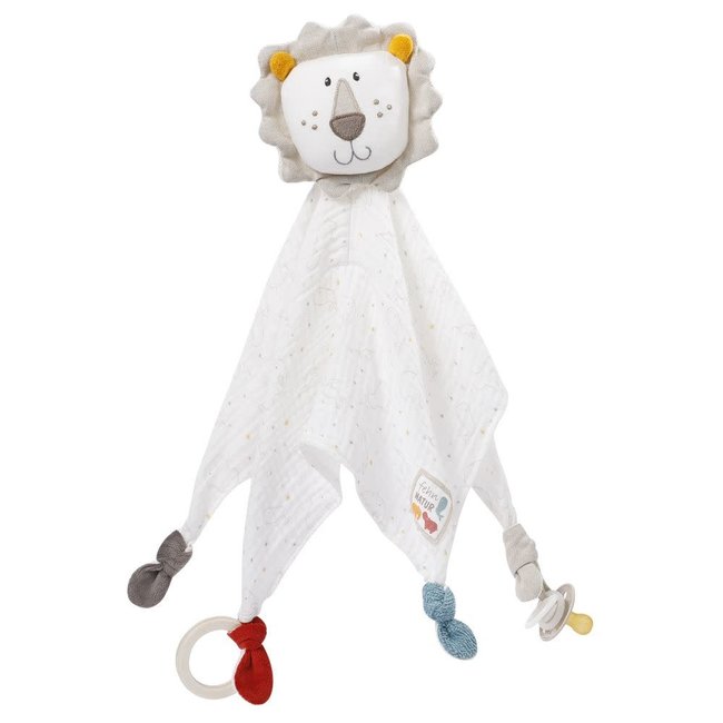 Fehn fehnNATUR Elephant, Zebra, Lion & Whale - Comforter lion deluxe