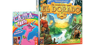 Gratis L.A.M.A. Party bij aanschaf van 'De zoektocht naar Eldorado'