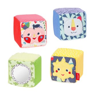 Fehn Color Friends - Set of 4 cubes