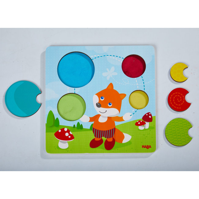 HABA Puzzels, Houten puzzels - voelpuzzel Vos