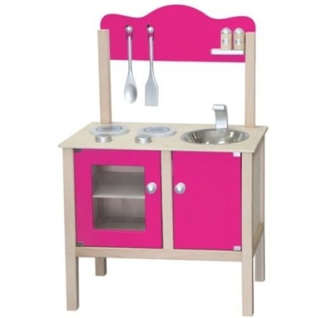 (UA) Keukentje met oven roze