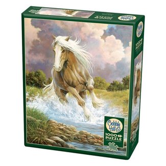 Cobble Hill Cobble Hill puzzle 1000 stukjes - Rivier paard