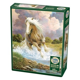 Cobble Hill Puzzels, Legpuzzels - CH River Horse, 1000 stukjes