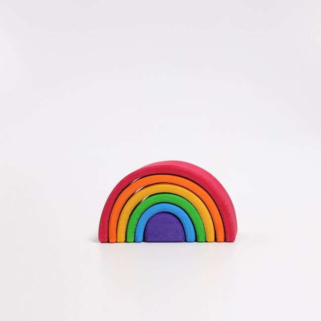 Grimms Houten speelgoed - regenboog, klein (rainbow small)