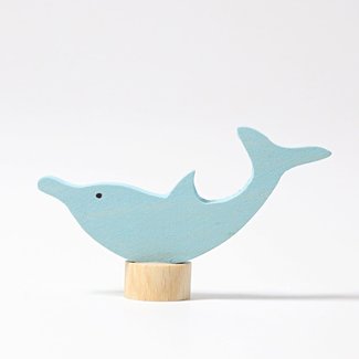 Grimms Decoratiefiguur - insteker dolfijn (decorative figure dolphin)