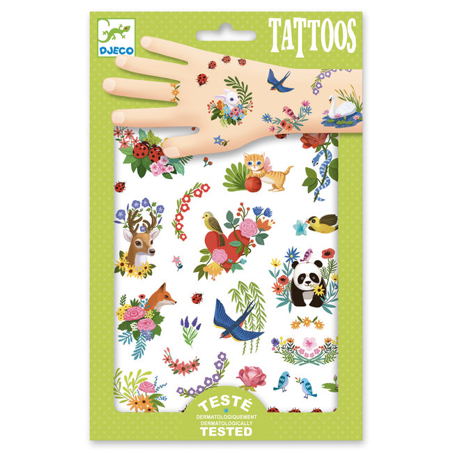 Djeco Tattoo - Lente (body art happy spring)