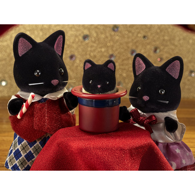 Sylvanian Families Familie nacht kat