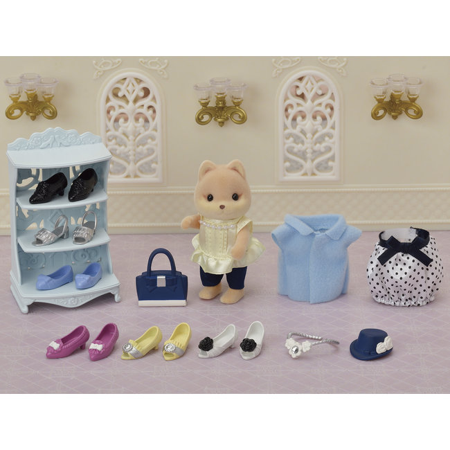 Sylvanian Families Fashion Playset- Karamelhond