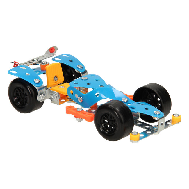 Constructieset Metaal - Racewagens 2-in-1 (103-delig)