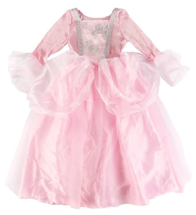 Silver Rose Prinsessen jurk incl. cape maat US 5-7 (Limited - Blik Hout