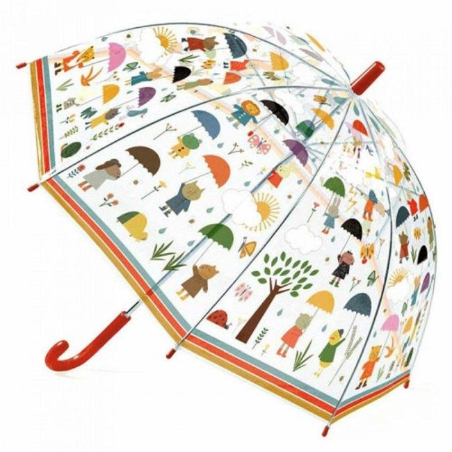 Djeco Kinderparaplu - Under the rain (in de regen)