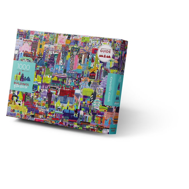 Puzzels, Legpuzzels - gebouwen van de wereld, 1000 stukjes (Buildings of The World)
