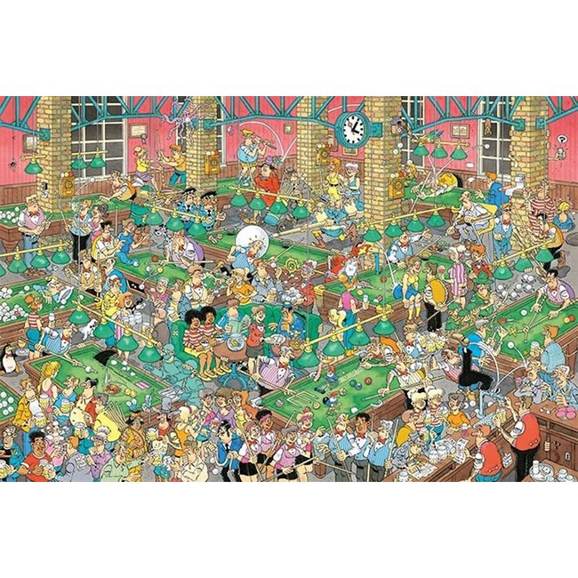 Jumbo Puzzels, Legpuzzels - Jan van Haasteren Krijt op tijd!, 1500 stukjes