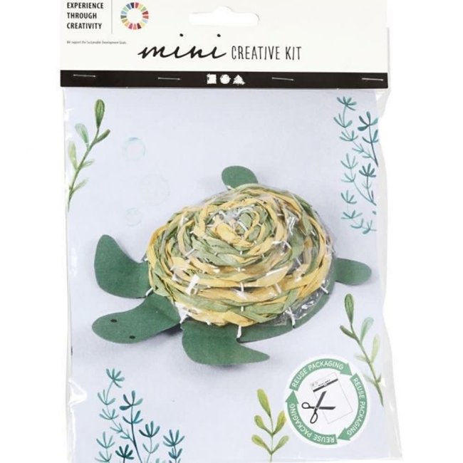 Creativ Company Knutselen, Knutselpakket - Schildpad (mini)