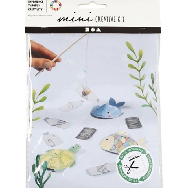 Creativ Company Creativ Company Knutselen, Knutselpakket - Visspel (mini)