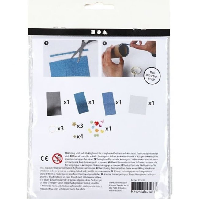 Creativ Company Knutselen, Knutselpakket - Toiletrol Kaleidoscoop (mini)