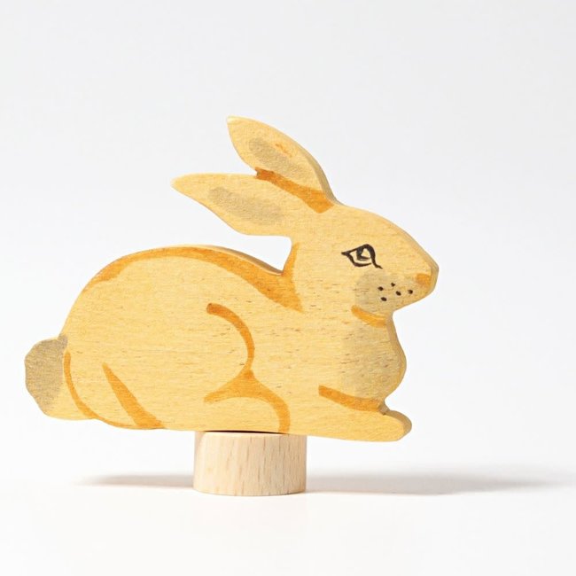 Grimms Decoratiefiguur - insteker konijn, zittend (decorative figure sitting rabbit)