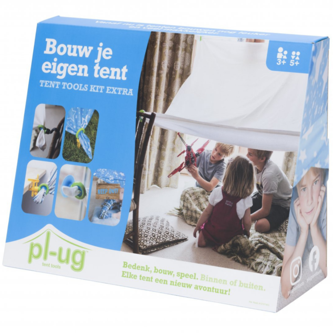 Pl-ug Buitenspeelgoed Tent - bouw je eigen tent kit (extra)