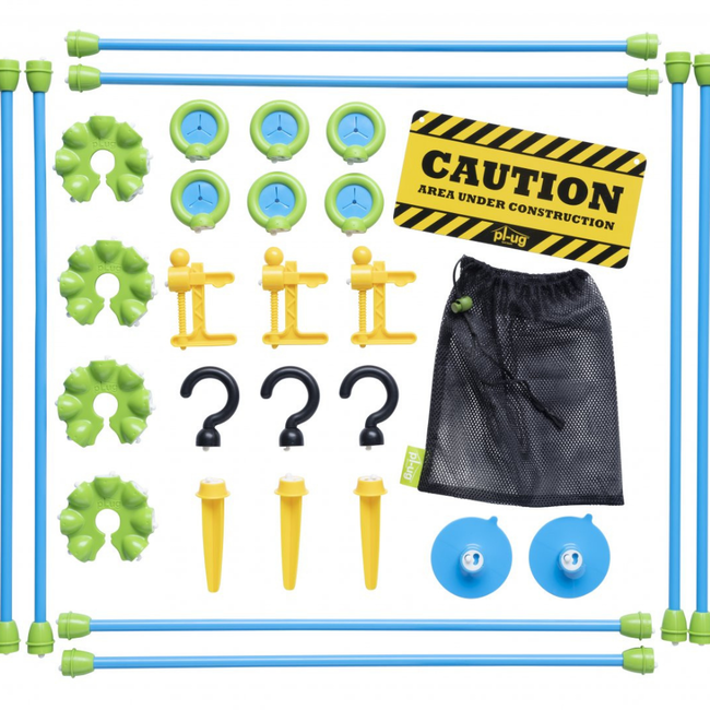 Pl-ug Buitenspeelgoed Tent - bouw je eigen tent kit (super)