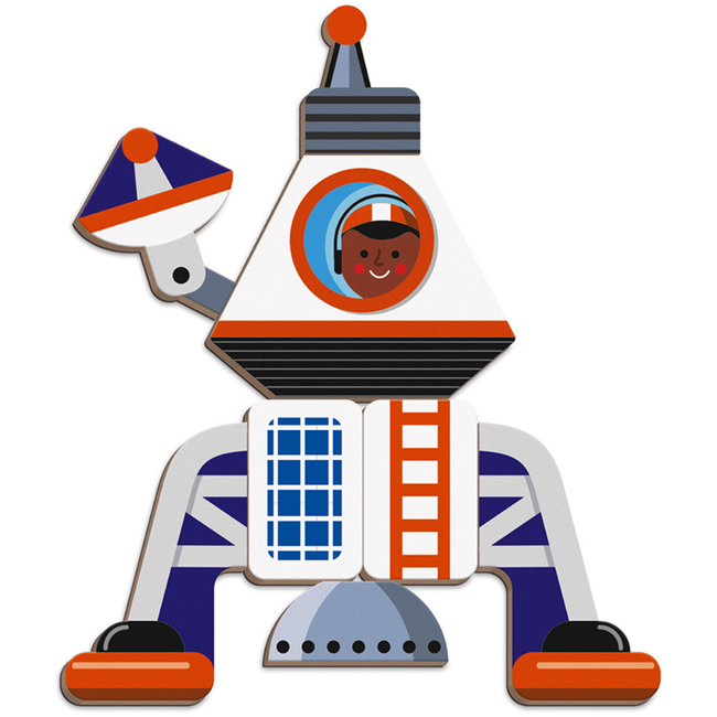 Janod Speelgoed Magneetboek - Heelal (Magnetibook)