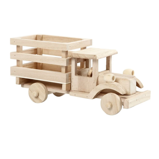 Creativ Company Creativ Company Kabouterdeurtjes, Accessoires - Houten Truck (mini)