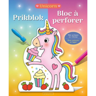 Deltas Knutselen - Prikblok Unicorn