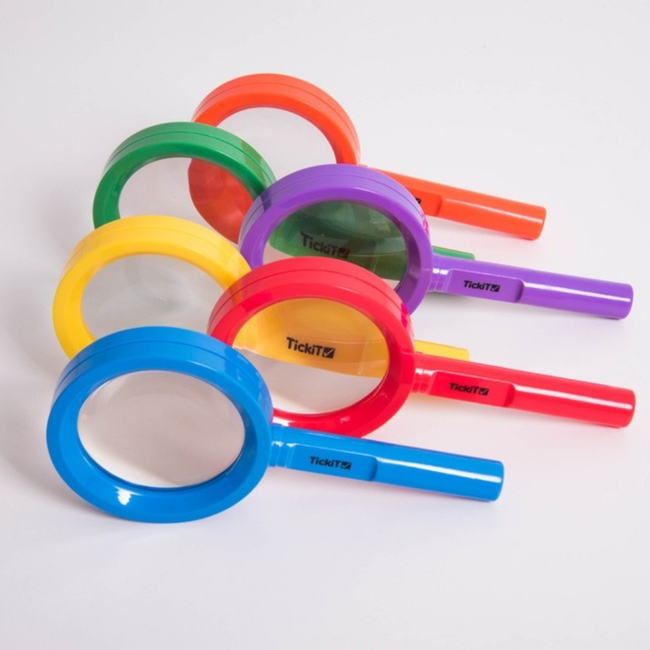 Tickit Sensomotorisch speelgoed - handloep, rood